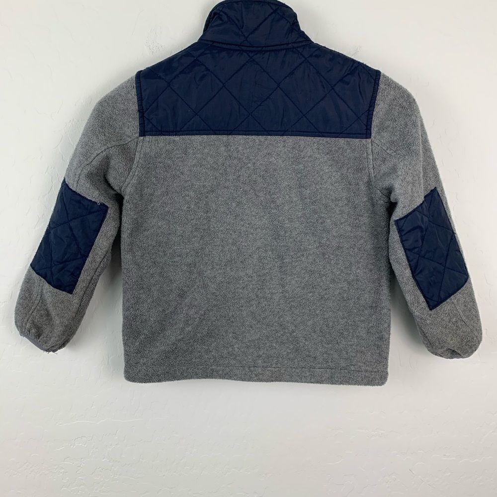 Snozu gray and navy fleece and quilted jacket - Picture 2 of 6